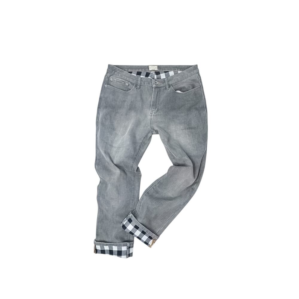 Weatherproof Vintage Women's Flannel Lined Slim Jeans